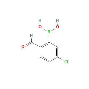5-Chloro-2-formylphenylboronic acid