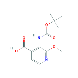 3-(Tert-butoxycarbonylamino)-2-methoxyisonicotinic acid
