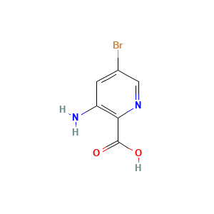 3-Amino-5-bromopyridine-2-carboxylic acid
