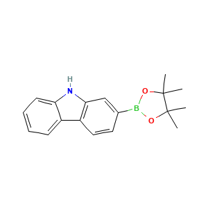 2-(4,4,5,5-Tetramethyl-1,3,2-dioxaborolan-2-yl)-9H-carbazole