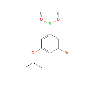 3-Bromo-5-isopropoxyphenylboronic acid