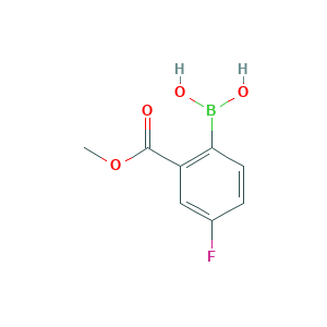 (4-Fluoro-2-(methoxycarbonyl)phenyl)boronic acid