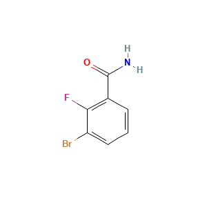 3-Bromo-2-fluorobenzamide