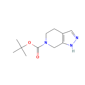 1,1-Dimethylethyl 1,4,5,7-tetrahydro-6H-pyrazolo(3,4-c)pyridine-6-carboxylate