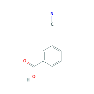 3-(2-Cyanopropan-2-yl)benzoic acid