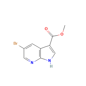 methyl 5-bromo-1H-pyrrolo(2,3-b)pyridine-3-carboxylate