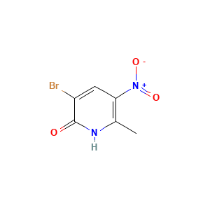 3-Bromo-6-methyl-5-nitro-pyridin-2-ol