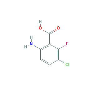6-Amino-3-chloro-2-fluorobenzoic acid
