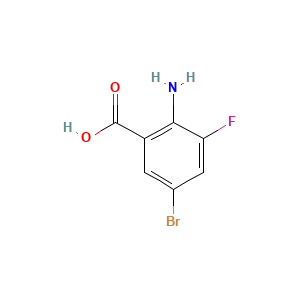 2-Amino-5-bromo-3-fluorobenzoic acid