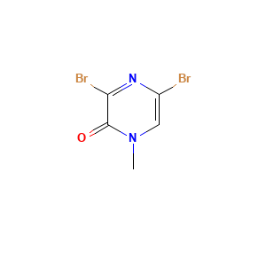 3,5-Dibromo-1-methyl-1H-pyrazin-2-one