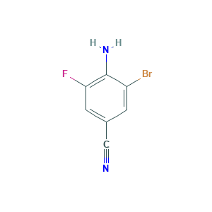 4-Amino-3-bromo-5-fluorobenzonitrile