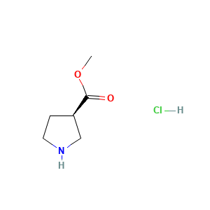 methyl (3R)-pyrrolidine-3-carboxylate hydrochloride