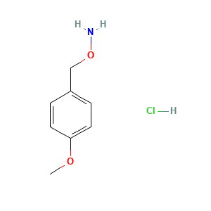 O-((4-methoxyphenyl)methyl)hydroxylamine hydrochloride
