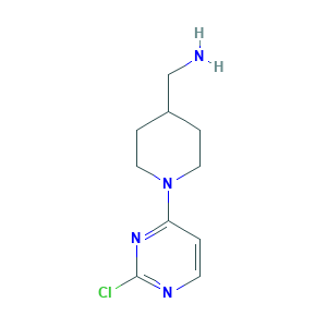 (1-(2-Chloropyrimidin-4-yl)piperidin-4-yl)methanamine