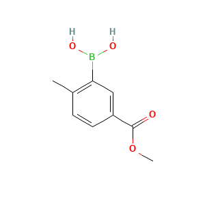 5-Methoxycarbonyl-2-methylphenylboronic acid