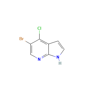 5-Bromo-4-chloro-1H-pyrrolo(2,3-b)pyridine