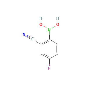 (2-Cyano-4-fluorophenyl)boronic acid