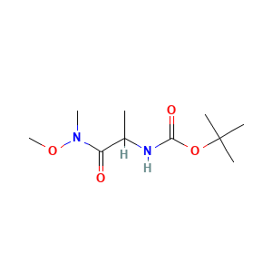 tert-Butyl 2-(methoxy(methyl)amino)-1-methyl-2-oxoethylcarbamate