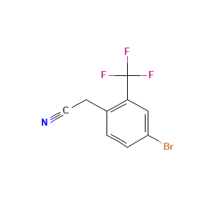 2-[4-Bromo-2-(trifluoromethyl)phenyl]acetonitrile