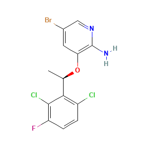 (R)-5-bromo-3-(1-(2,6-dichloro-3-fluorophenyl)ethoxy)pyridin-2-amine