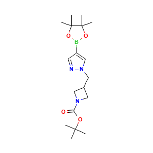 (1-((1-(tert-Butoxycarbonyl)azetidin-3-yl)methyl)-1H-pyrazol-4-yl)boronic acid pinacol ester