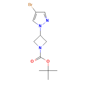 tert-Butyl 3-(4-bromo-1H-pyrazol-1-yl)azetidine-1-carboxylate