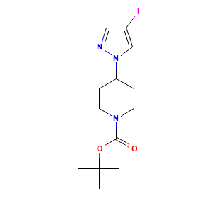 tert-Butyl 4-(4-iodo-1H-pyrazol-1-yl)piperidine-1-carboxylate