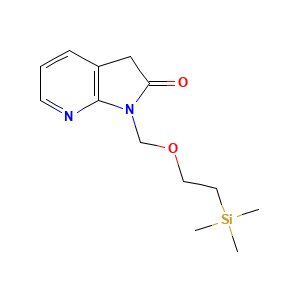 1-((2-(Trimethylsilyl)ethoxy)methyl)-1,3-dihydro-2H-pyrrolo(2,3-b)pyridin-2-one