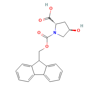 (2S,4R)-1-[(9H-fluoren-9-ylmethoxy)carbonyl]-4-hydroxypyrrolidine-2-carboxylic acid