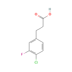 3-(4-Chloro-3-fluorophenyl)propanoic acid