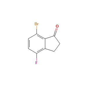 7-Bromo-4-fluoro-2,3-dihydro-1H-inden-1-one