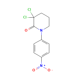 3,3-Dichloro-1-(4-nitrophenyl)-2-piperidinone