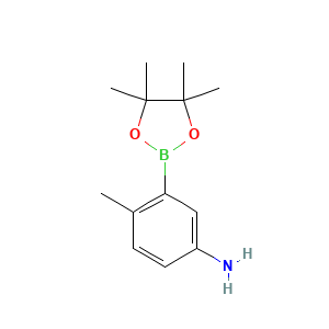 4-Methyl-3-(4,4,5,5-tetramethyl-1,3,2-dioxaborolan-2-yl)aniline