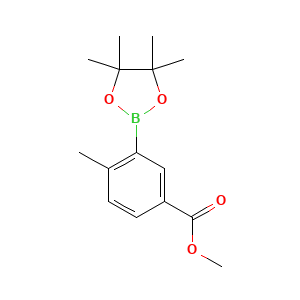 5-Methoxycarbonyl-2-methylphenylboronic acid pinacol ester