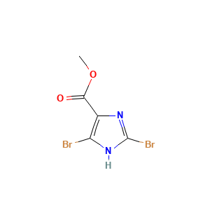 methyl 2,4-dibromo-1H-imidazole-5-carboxylate