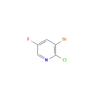 3-Bromo-2-chloro-5-fluoropyridine