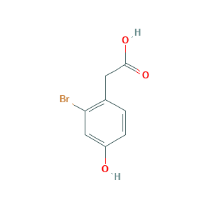 2-(2-Bromo-4-hydroxyphenyl)acetic acid