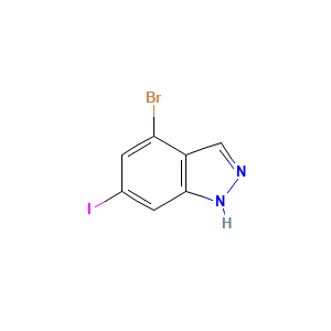 4-Bromo-6-iodo-1H-indazole