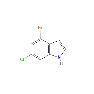 4-Bromo-6-chloro-1H-indole
