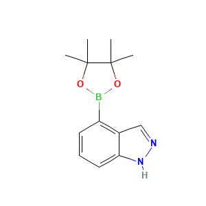 4-(4,4,5,5-Tetramethyl-1,3,2-dioxaborolan-2-yl)-1H-indazole