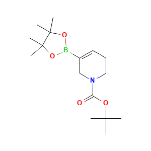 Tert-butyl 5-(4,4,5,5-tetramethyl-1,3,2-dioxaborolan-2-yl)-1,2,3,6-tetrahydropyridine-1-carboxylate