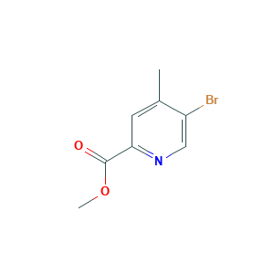 2-Pyridinecarboxylic acid, 5-bromo-4-methyl-, methyl ester