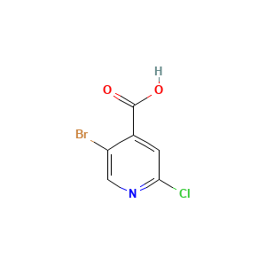 5-Bromo-2-chloroisonicotinic acid