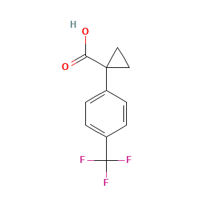 1-(4-(Trifluoromethyl)phenyl)cyclopropane-1-carboxylic acid