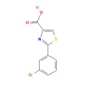 2-(3-Bromophenyl)thiazole-4-carboxylic acid