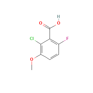 2-Chloro-6-fluoro-3-methoxybenzoic acid
