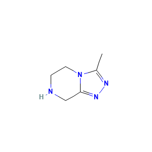 3-methyl-5H,6H,7H,8H-[1,2,4]triazolo[4,3-a]pyrazine