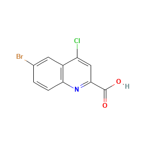 6-Bromo-4-chloroquinoline-2-carboxylic acid
