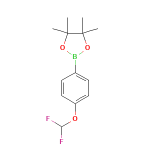 2-(4-(Difluoromethoxy)phenyl)-4,4,5,5-tetramethyl-1,3,2-dioxaborolane