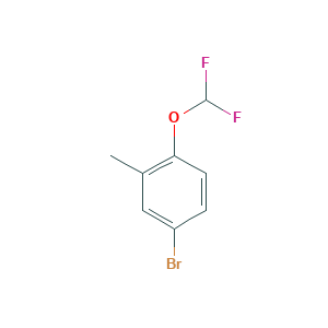 4-Bromo-1-(difluoromethoxy)-2-methylbenzene